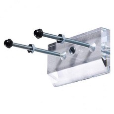 shangren 8xSkateboard 벽 걸이 벽 마운트 플로팅 스케이트 보드 스키 투명, 아크릴, 투명한, 1개