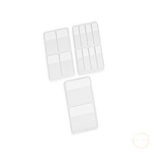 서지스토어 반투명 인덱스 스티커 사무실용품, 1inch