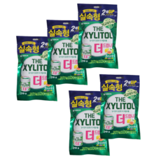 오리온 달지않아 깔끔한 더 자일리톨 껌, 5개, 219g