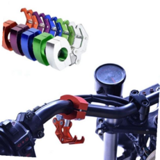 장바구니 자전거 퀵보드 멀티 손잡이 고리후크/ 걸이, 블루