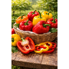 [산지직송] 색감 좋은 달콤 아삭한 파프리카, 1개, 2kg