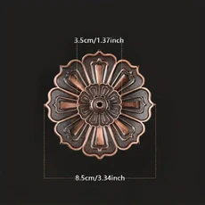 청동 향로 연꽃 향로만 나스투튬, 01 coppery