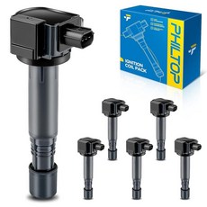 PHILTOP 점화 코일 팩 및 이리듐 스파크 플러그는 GMC 2016-2020 아카디아 3.6L 캐딜락 2017-2021 2023 XT5 3.6L 쉐보레 2017-2021, 자동차