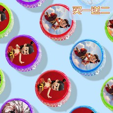 臺灣-出貨 【新款熱銷】新款哪吒敖丙悠悠球兒童入門初學者溜溜球自動迴旋女孩小學生 GDW5, 哪吒新款【買1送2】3個裝（顏色款式可備, 1個