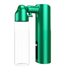 新款手持噴霧注氧儀便攜式家用高壓注氧美容儀臉部美容補水霧化器, 如圖所示, 綠色【標準款】
