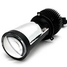 SLO LED小魚眼大燈 高亮度節能 提升夜間行車安全, 1個, H4 白光