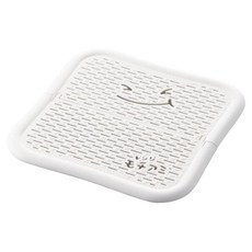 AKEBONO 曙產業 可折疊方形麻糬微波盤, 1個, 白色