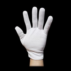 부드러운 순면 100% 장갑 한쌍 골동품 기념주화 정전기 방지 화폐 수집용품, 838-1000