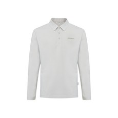 아이더 EIDER ECRU (에크루) 남성 잠재권축 긴팔 폴로 티셔츠_Grayish BEIGE DMP26253GE 210023