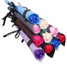 엠다인 장미 비누꽃 10개입 로즈데이, 체리핑크