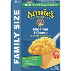 애니스 마카로니 & 치즈 클래식 마일드 체다, 298g, 1개