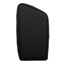 아반떼CN7 호환용 자동차 콘솔박스 쿠션 팔쿠션 맞춤제작, 블랙, 전자식파킹-유(수동기어X), 1개