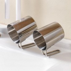1+1 올스텐 304 거꾸로 양치컵 커플용, 1개, 2개입