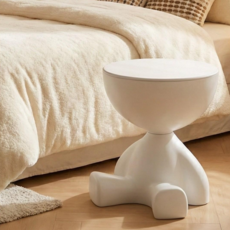 데이킨 시크릿 수납 인테리어 침대 소파 협탁, 1개, 아이보리