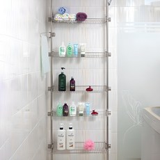 Sense 不銹鋼浴室架 600 5 步, 單色, 1組