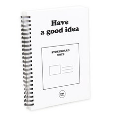 인디고 기본 플롯 아이디어 스토리보드 노트 A5, 화이트, 1개