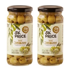 5K프라이스 피티드 그린 올리브, 2개, 230g