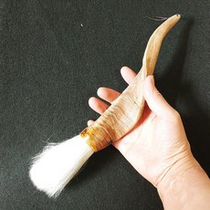 멋진 양뿔붓1개 서예붓 장식용붓 서예도구 문방사우