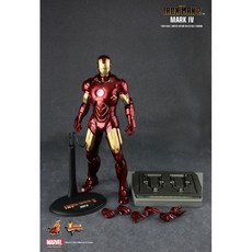 Hot Toys 鋼鐵人 馬克4 1/6 收藏模型, 1個, 全新