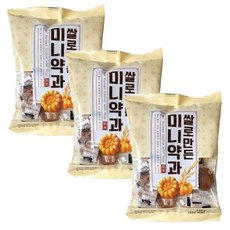 희원유통 국내산 미니 약과 120g 3봉지 어린이집 맛있는 군것질 한과