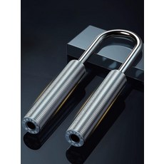 체력시험 악력기 손목 카운터 그립 핸드그립 파워 근력 손가락 운동기구 스트레칭, 실버블랙 1단계 1kg 강도