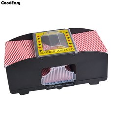 카드셔플기 포커 블랙잭 딜러 기계 전문 고급 카지노 2 데크 플라스틱 셔플러 재생 카드, 한개옵션0, 1개