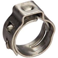 Oetiker 16700002 스텝리스 이어 클램프 한쪽 Oetiker 16700002 Stepless Ear Clamp One Ear 5 mm Band Width Clam, 25팩, 1개