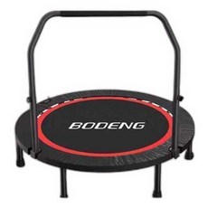 실내용 트램펄린 홈트레이닝 방방이 운동 에어로빅, 40인치 핸들