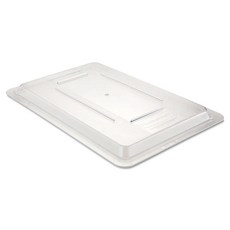 Rubbermaid Commercial Products 식품 보관 상자/토트 레스토랑/주방/식당용 뚜껑 별도 판매 7.6리터 클리어(FG330700CLR), 투명
