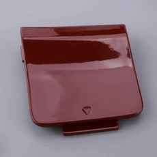 후방 좌측 범퍼 견인 고리 커버 캡 스포츠 적색, 1개, 기본