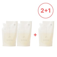 5mm 오미리 젖병세정제 리필, 3개, 330ml