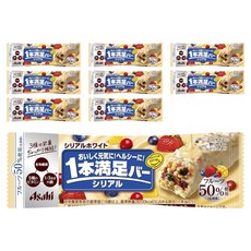 Asahi 朝日 一支滿足維他命鐵鈣質補充能量棒 白巧克力口味, 37g, 9入