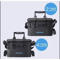Shimano BK-021R 27L 硬式置竿架收納箱 黑色, 黑色,2入架竿, 1個