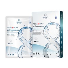 MIRAE 未來美 台灣公司貨 EX8分鐘極速補水面膜, 5片, 1盒