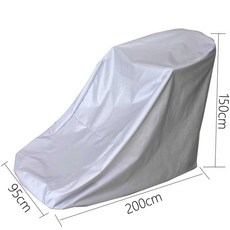 트레드밀 접이식 커버 방수 자외선 차단 체육관 1. Silver, 대형 200x95x150cm