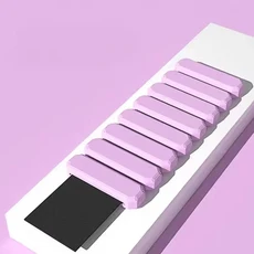 028 (1Lbs) 조절 가능한 손목 및 발목 트레이닝 웨이트 편안한 실리콘 아연 합금 요가 필라테스 카디오, 03 028-1lb-pink