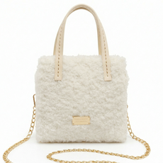 영상제공 샤샤벨 네트 공예 뽀글이 가방 만들기 diy 재료 세트, 화이트, 1개