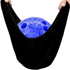 볼링 캐리백 볼링공 가방 휴대용 수납 파우치 블랙