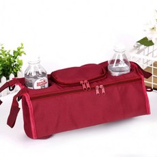 DUGNMARKT 유모차정리함 와인 유모차수납백 유모차보조가방 유모차주머니 유모차파우치 유모차수납가방, 상세페이지 참조, 1개