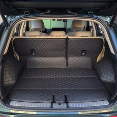 가온 더 뉴 쏘렌토 MQ4 트렁크매트 차박 매트 풀커버, 블랙x블랙, 5인승 사운드 무