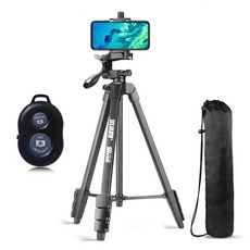 셀루미 136cm 고강성 퍼포먼스 삼각대 + 홀더 + 리모컨 세트, SEL-TRD150A, 삼각대 블랙, 리모컨 블랙, 1개