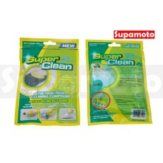 Supamoto 魔力除塵清潔膠 水晶萬用去塵膠 適用於鍵盤儀錶螢幕車內清潔保養, 1個, 1包