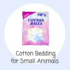 햄스터 코튼베딩 50알 피그미다람쥐 겨울용 소동물 은신처 솜, 20g, 1개