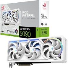 ASUS ROG Astral GeForce RTX 5090 32GB GDDR7 화이트 OC 에디션 게이밍 쿼드 팬 그래픽 카드NVIDIA DLSS 4 3.8 슬롯 디자인 PCI, ROG Astral블랙