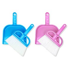 (SK)1500 미니 청소도구세트 1개 (옵션) 빗자루 쓰레받기, 핑크