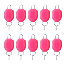10pcs 휴대용 낚시 라인 홀더 라인 골키퍼 베이트 캐스트 릴 낚시 라인 홀더 버클 클립 낚시 액세서리