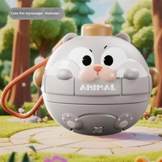 만화 동물 애완동물 자이로 손눈 협응 플라스틱 부모자녀 상호작용 누름 게임, 1개, 8. A4