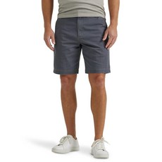 Wrangler Authentics 남성용 플랫 프론트 반바지 백랍.