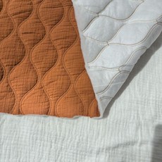 無品牌 加厚棉保暖布料雙層棉紗柔軟透氣面料寶寶服裝睡衣包單布料