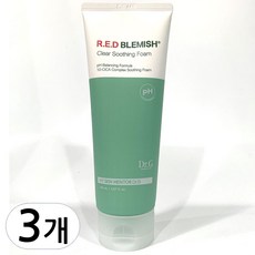 Dr.G 닥터지 약산성 레드 블레미쉬 클리어 수딩 폼, 150ml, 3개